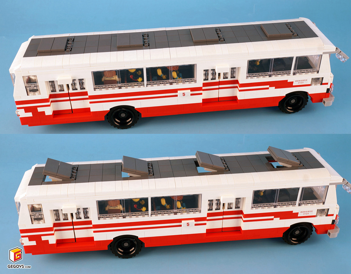 【乐高】这公交车和真车简直一模一样，build for real！_哔哩哔哩_bilibili